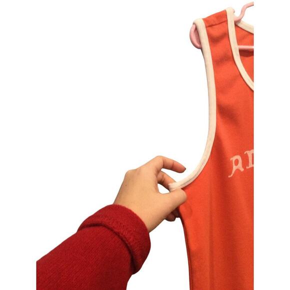 Anthropologie Maeve Womens Amalfi Coastal Sleeveless Tank Top Size Large Orange - Picture 9 of 13